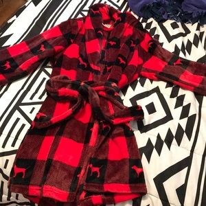 Victoria secret pink bathrobe